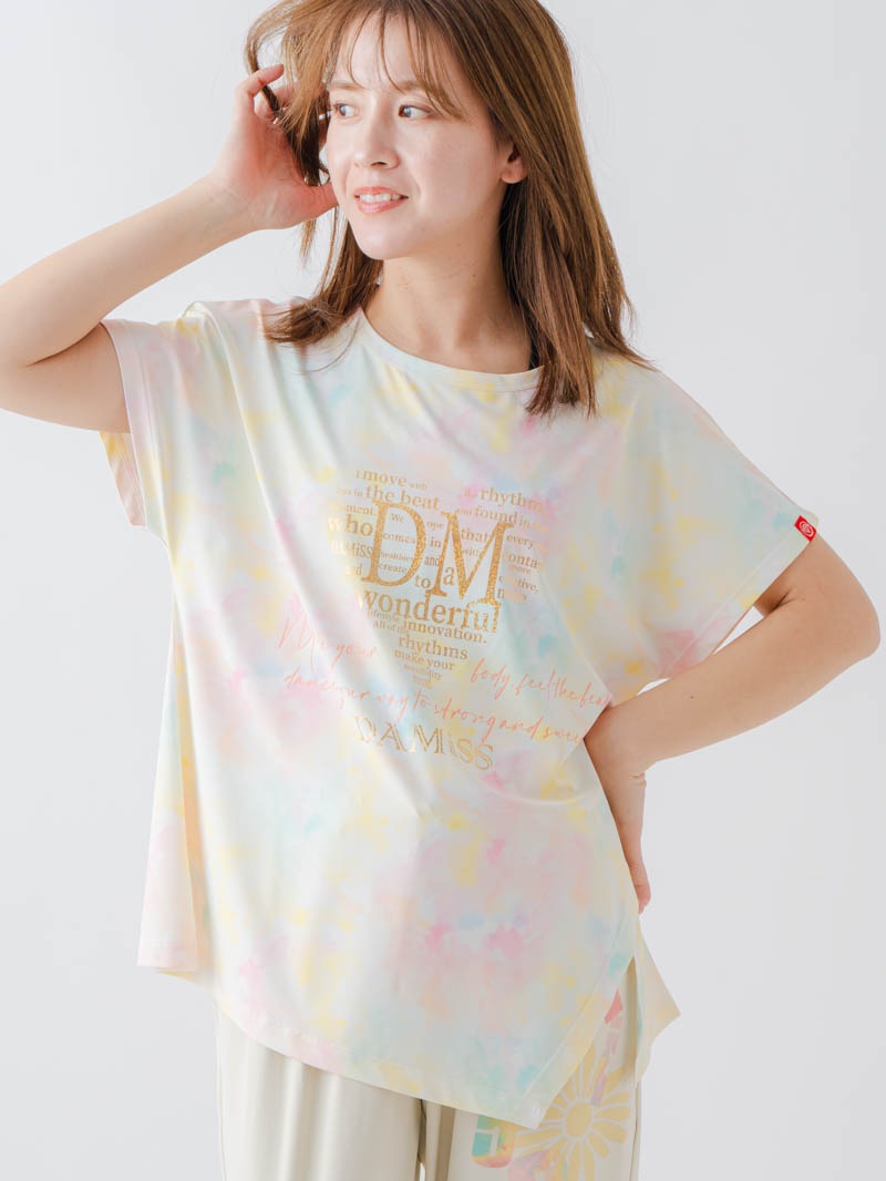 ホログラムチュニックＴシャツ  イエロー  1634-1622