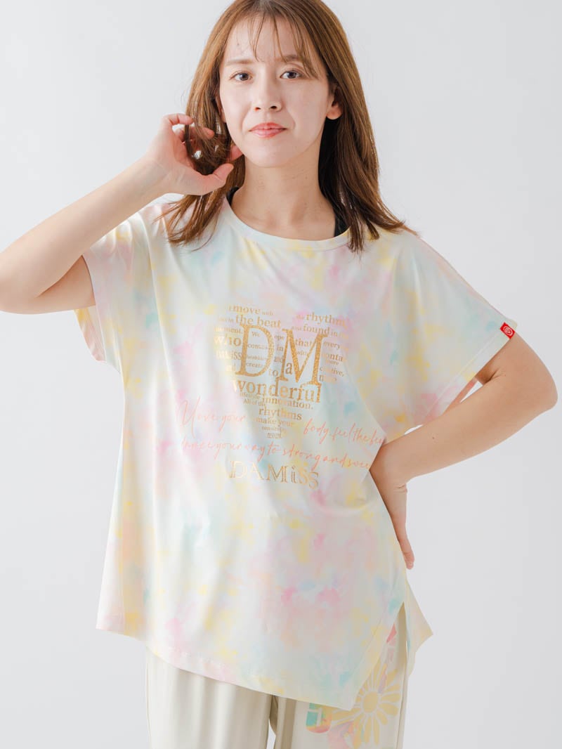 ホログラムチュニックＴシャツ  イエロー  1634-1622