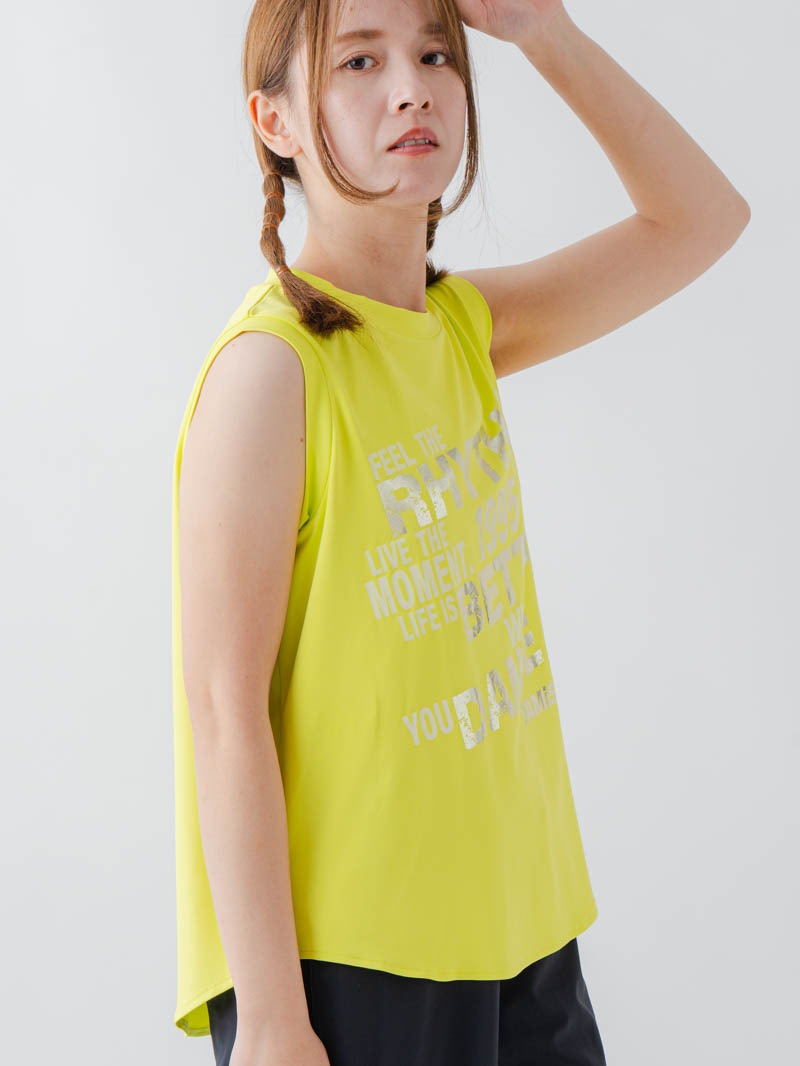 D&G イエロータンクトップ グランジロゴタンク イエロー 1633-1623 | D SHOP 大人の女性が美しく