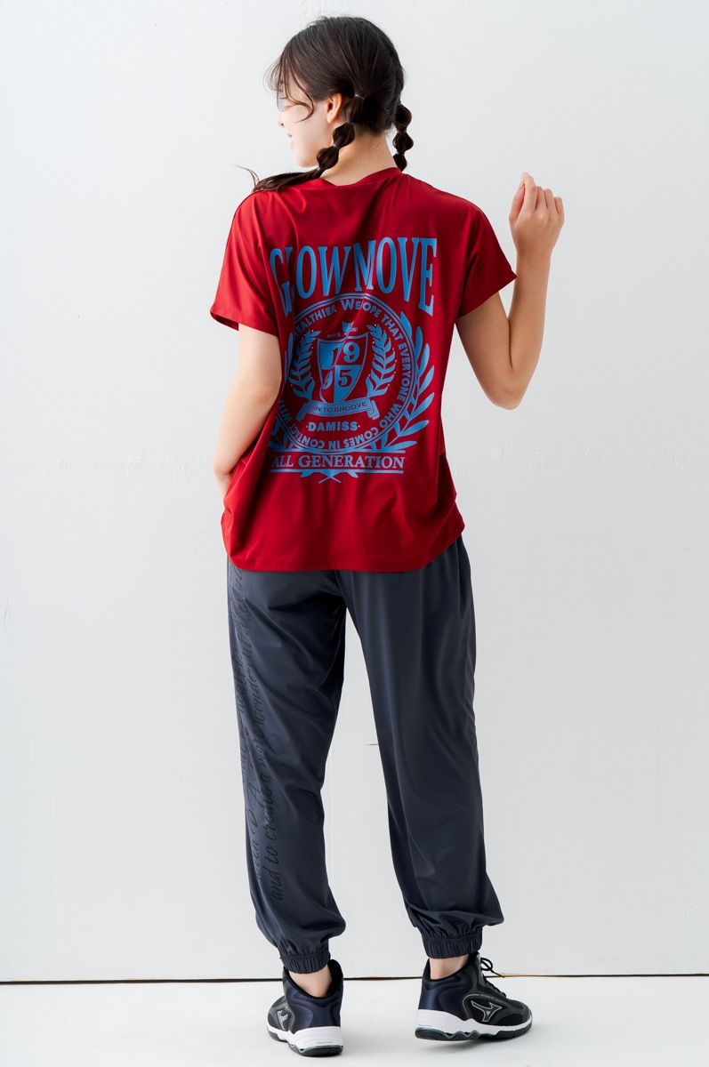 先行割10％OFF】 クレストモチーフTシャツ レッド 1634-1496【10/26 12