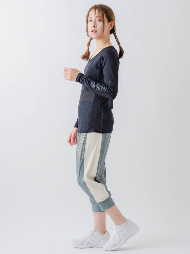 長袖メッシュインナー  ブラック  1635-1703