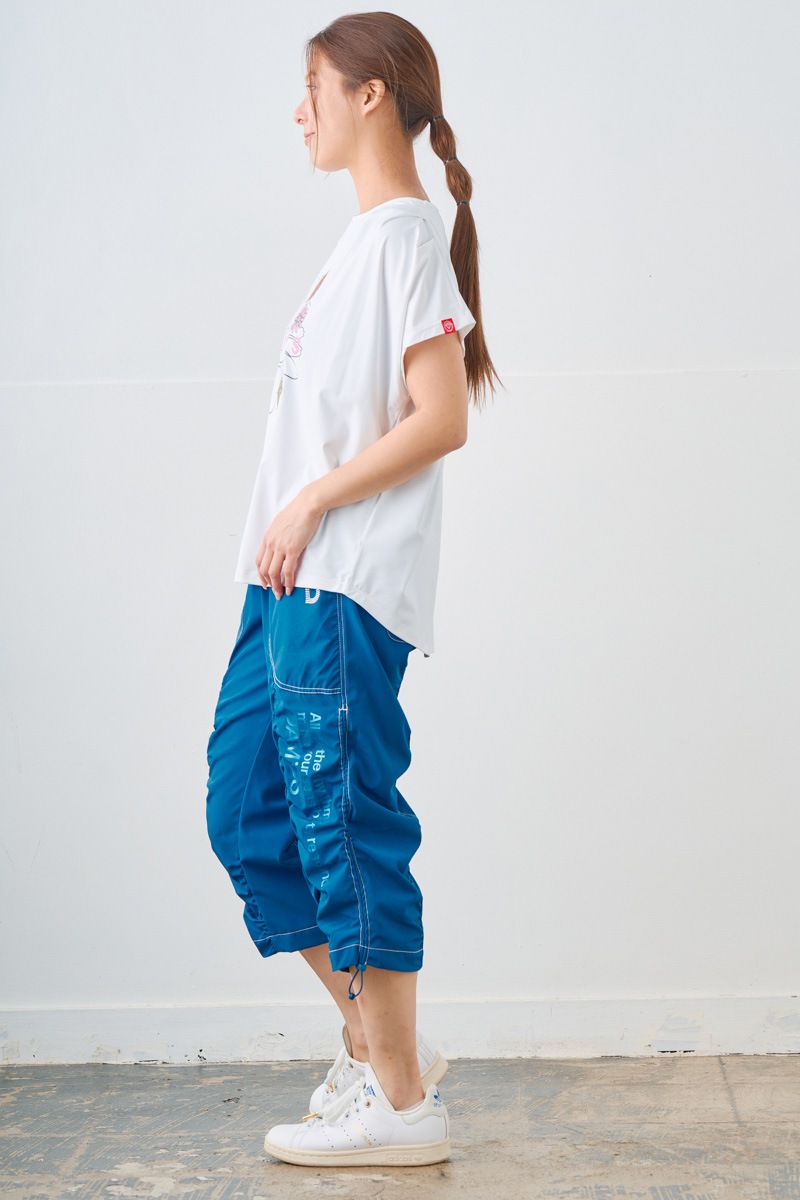 フラワータックTシャツ ホワイト 1534-1431