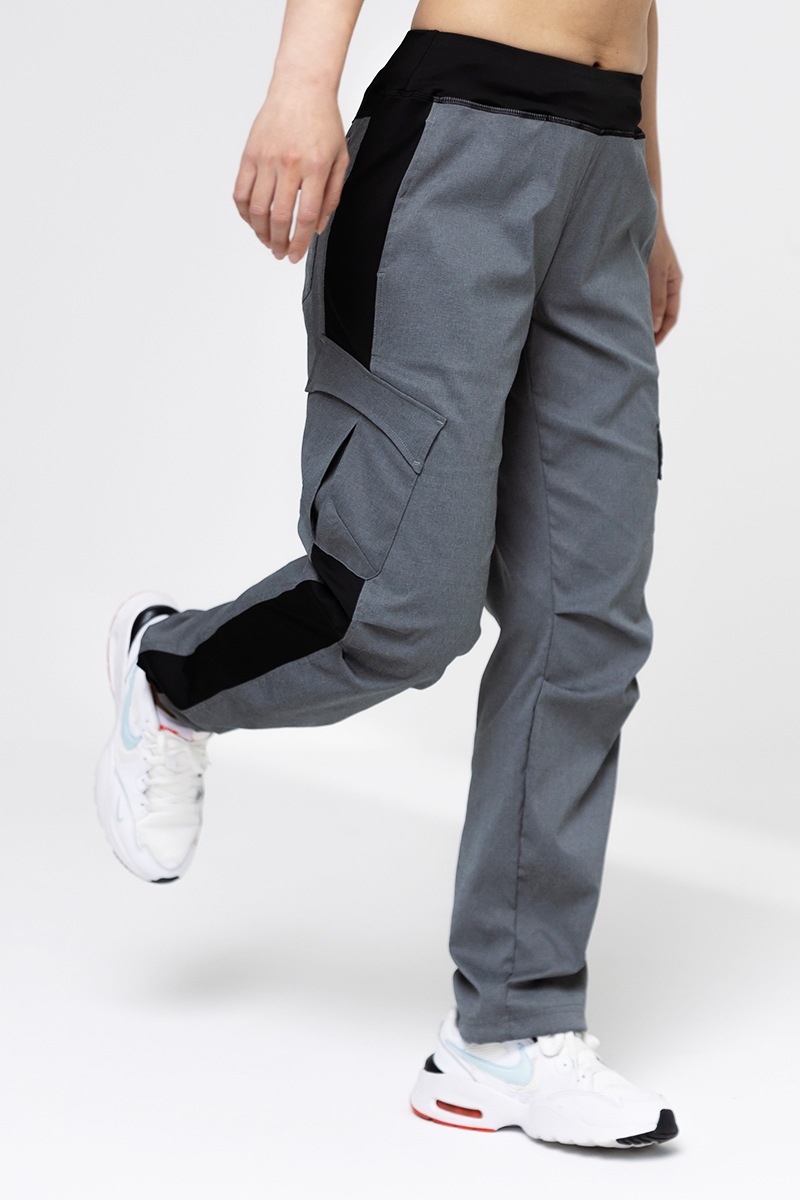 JONES ブラックパンツ・グレーパンツ2色セットサイズL