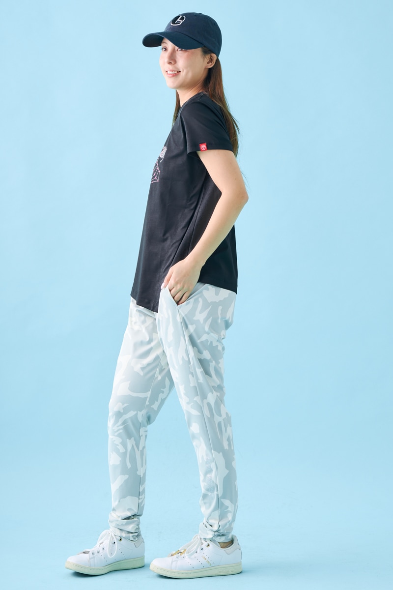 ダイヤラインストーンTシャツ ブラック 1534-1432