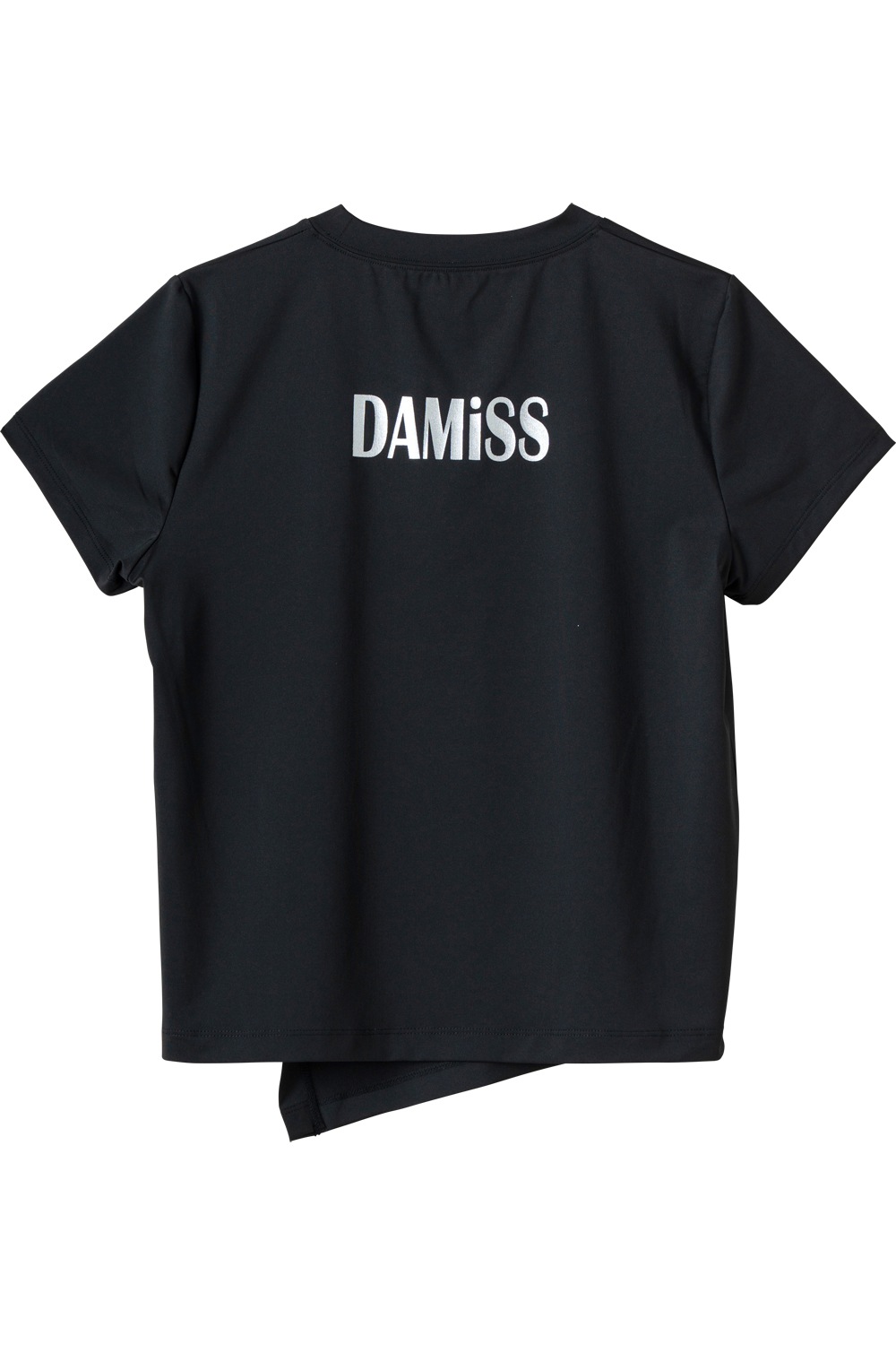 ダイヤラインストーンTシャツ ブラック 1534-1432