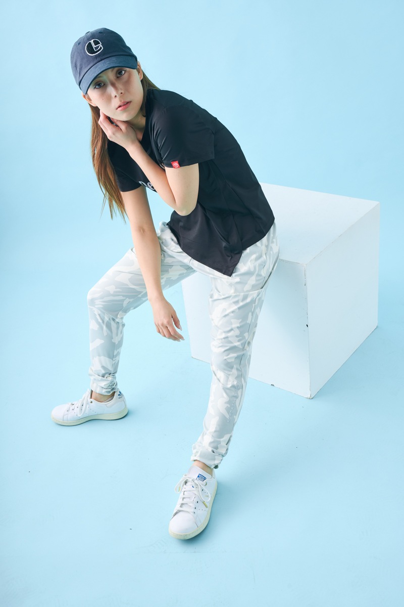 ダイヤラインストーンTシャツ ブラック 1534-1432