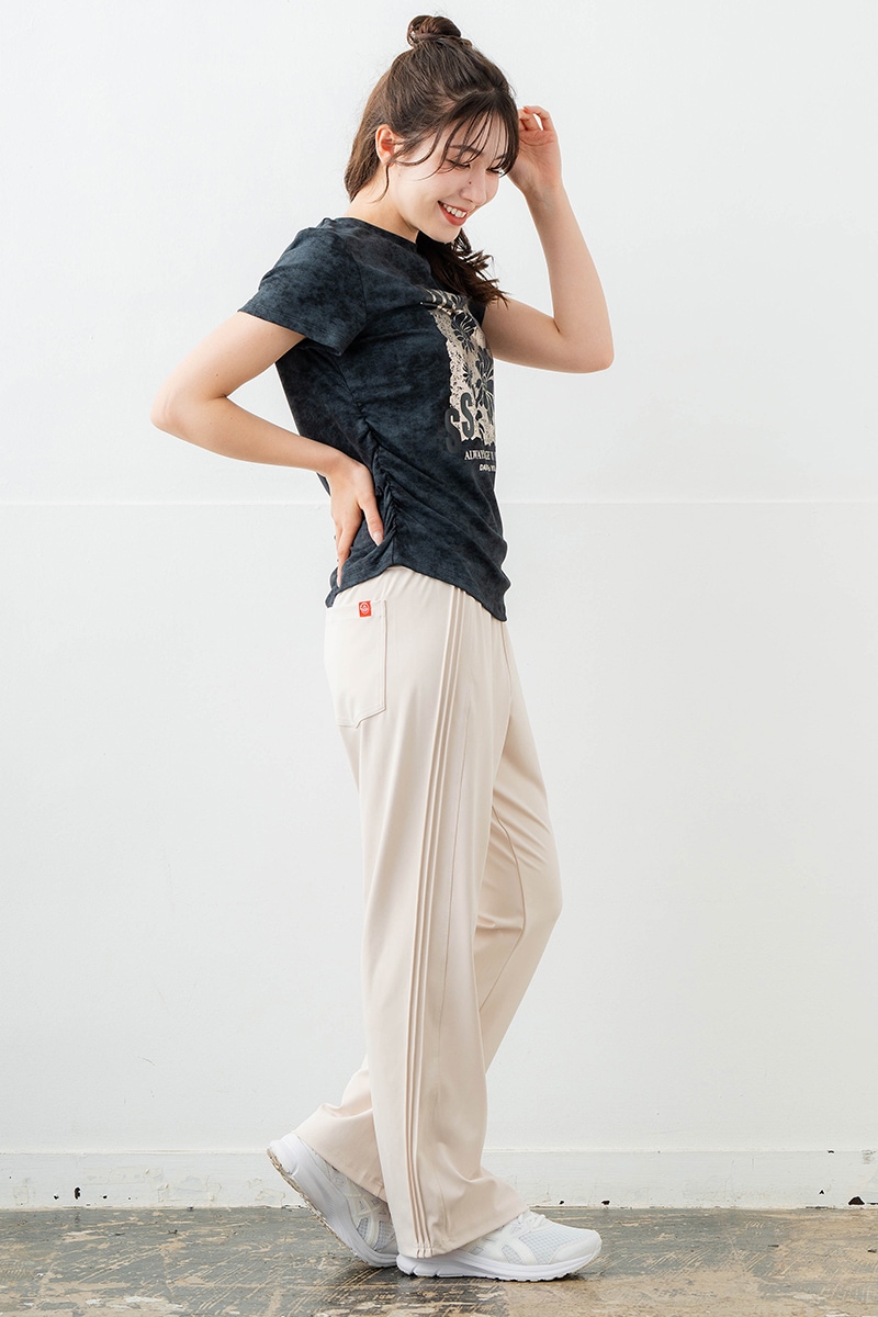 【先行割10%OFF】 メタルフローラルTシャツ ブラック 1634-1474【6/12まで】
