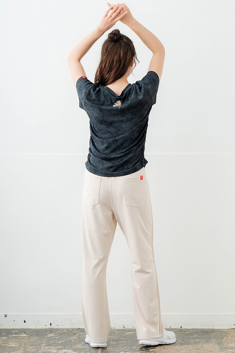 【先行割10%OFF】 メタルフローラルTシャツ ブラック 1634-1474【6/12まで】