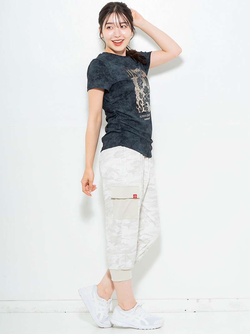 【先行割10%OFF】 メタルフローラルTシャツ ブラック 1634-1474【6/12まで】