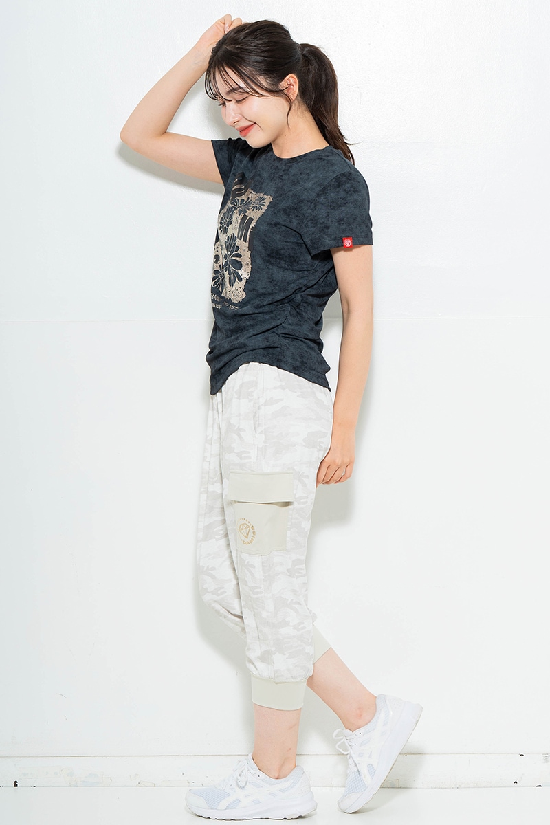 【先行割10%OFF】 メタルフローラルTシャツ ブラック 1634-1474【6/12まで】