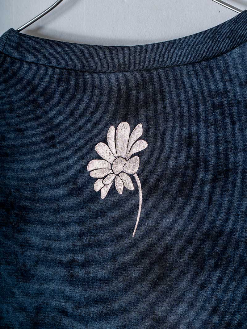 【先行割10%OFF】 メタルフローラルTシャツ ブラック 1634-1474【6/12まで】