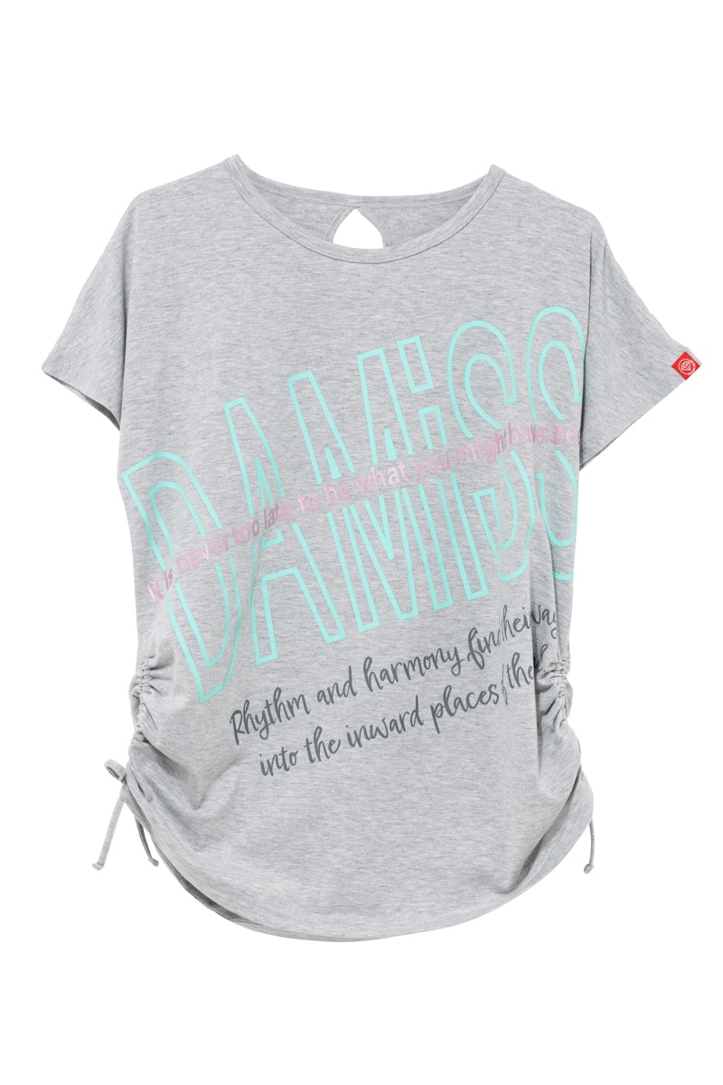BigロゴシャーリングTシャツ 杢グレー 1434-1508