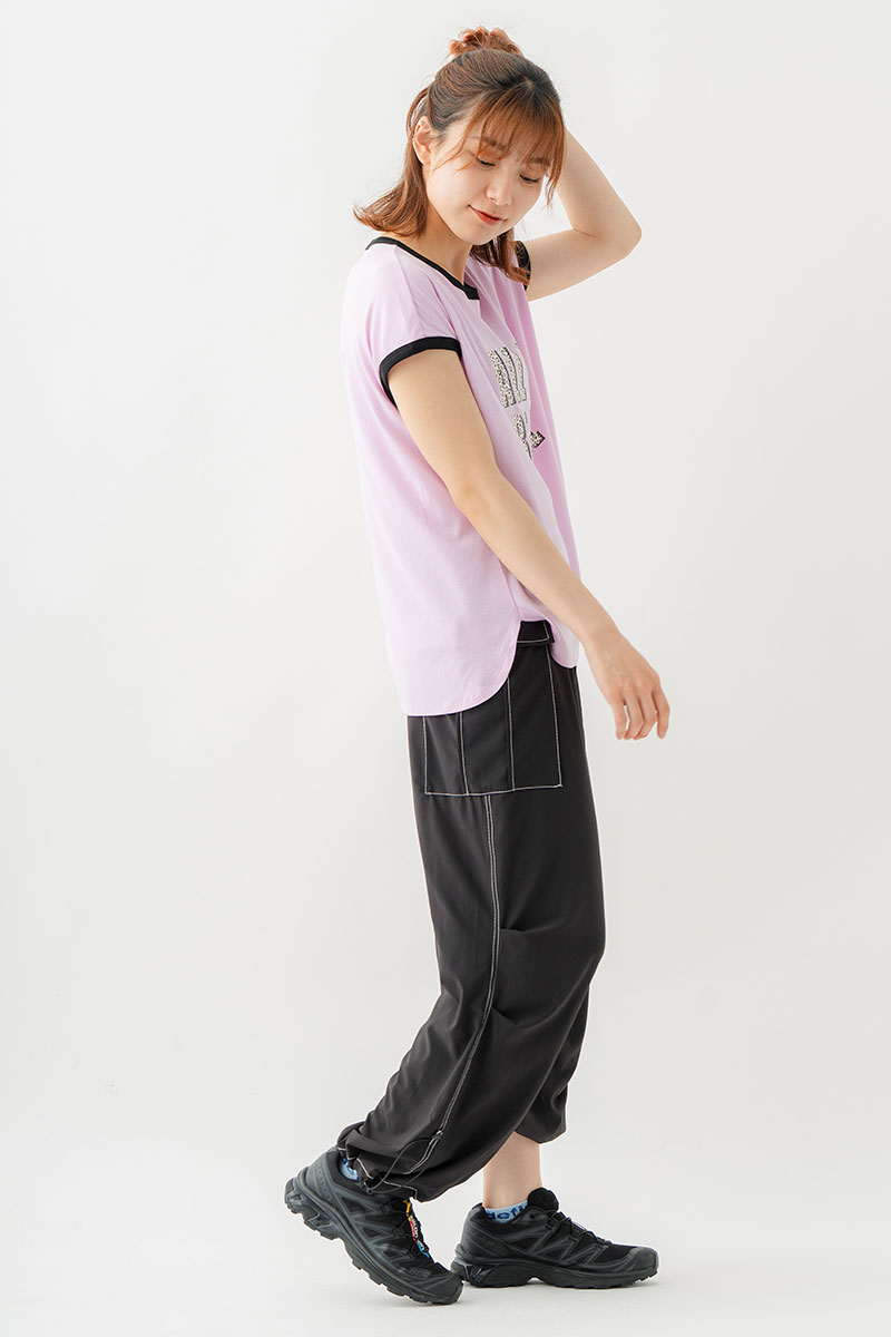 Airyワイドカーゴパンツ ブラック 1532-1434