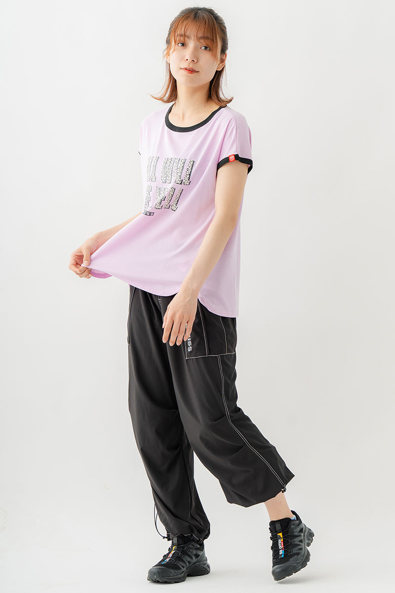 Airyワイドカーゴパンツ ブラック 1532-1434