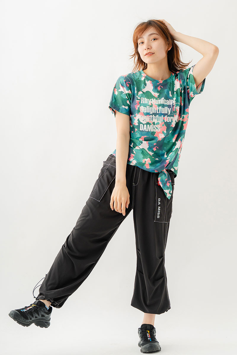 Airyワイドカーゴパンツ ブラック 1532-1434 | D SHOP 着心地のいい高