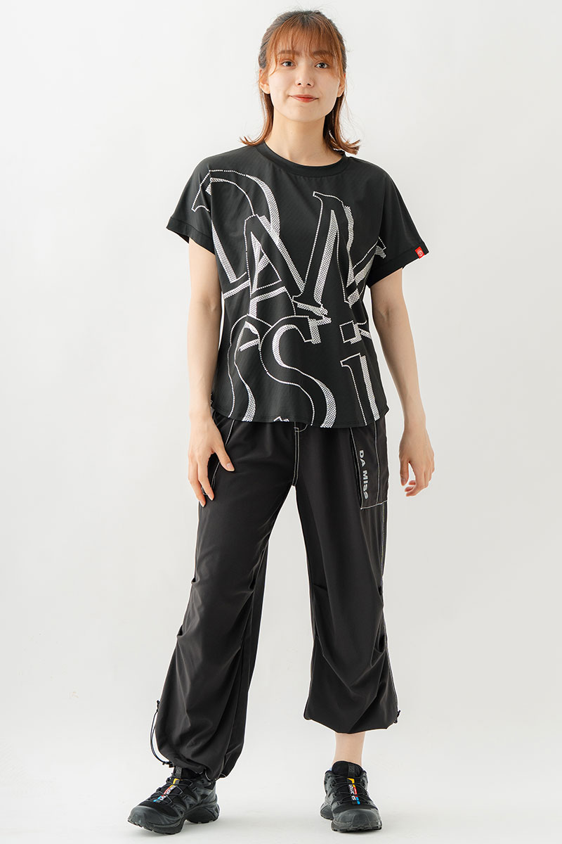 Airyワイドカーゴパンツ ブラック 1532-1434 | D SHOP 着心地のいい高