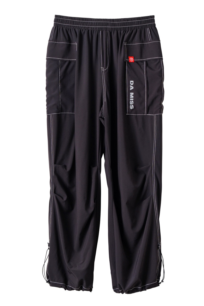 Airyワイドカーゴパンツ ブラック 1532-1434