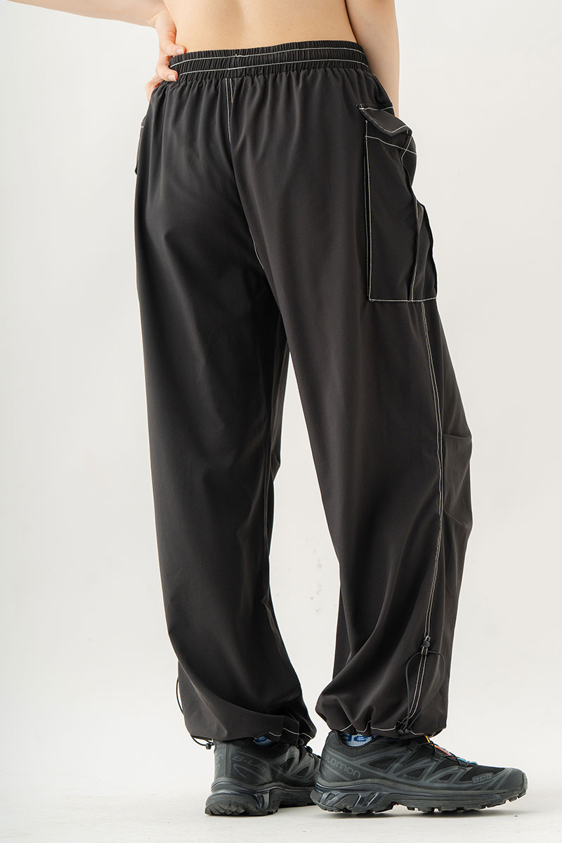 Airyワイドカーゴパンツ ブラック 1532-1434 | D SHOP 着心地のいい高