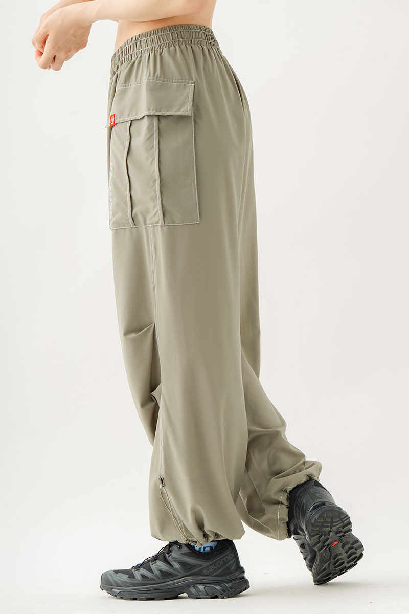 Airyワイドカーゴパンツ カーキ 1532-1434