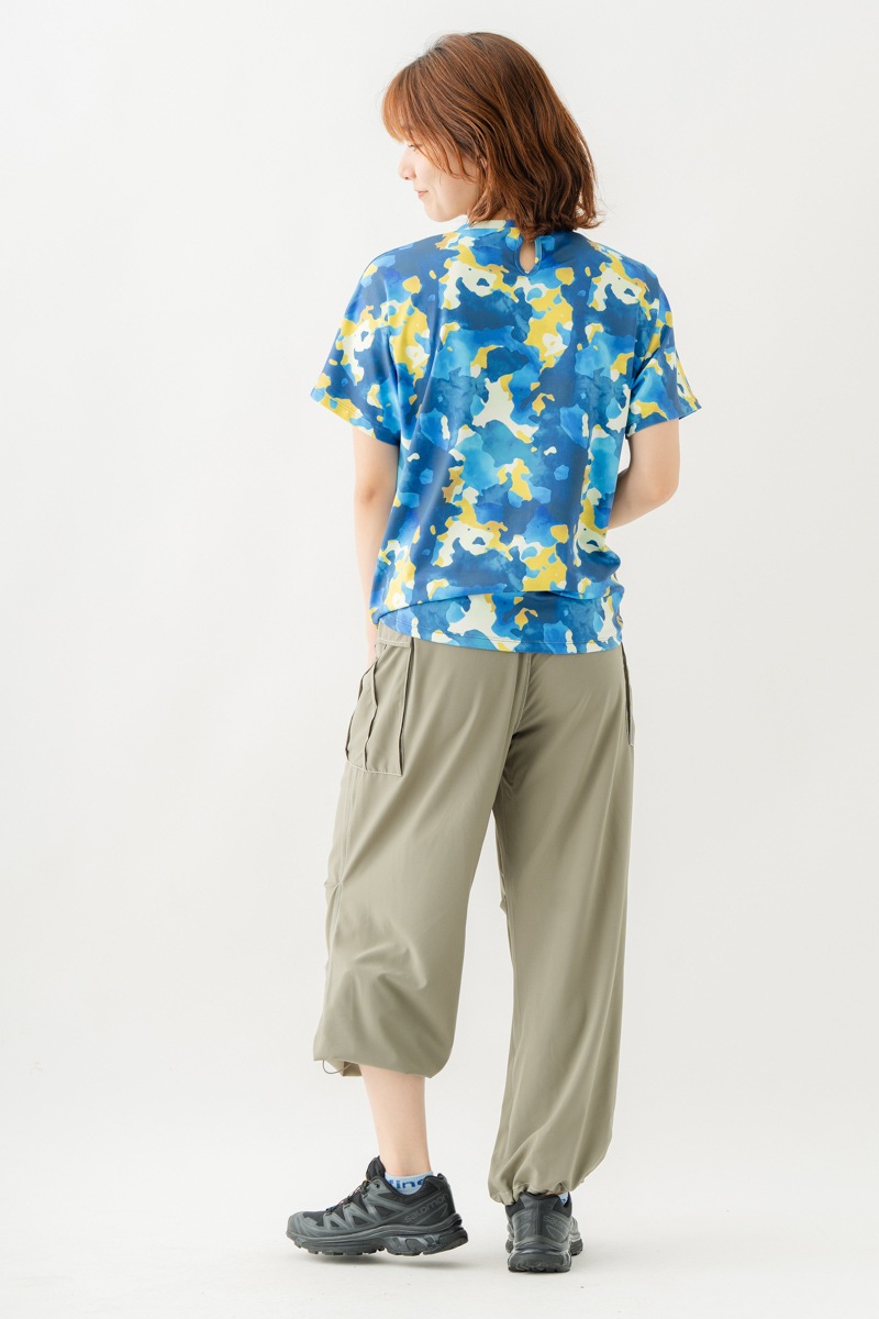 Airyワイドカーゴパンツ カーキ 1532-1434