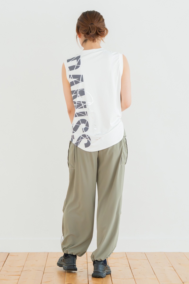 Airyワイドカーゴパンツ カーキ 1532-1434