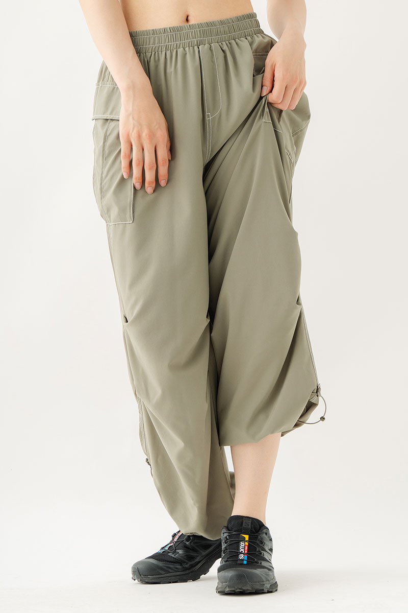 Airyワイドカーゴパンツ カーキ 1532-1434 | D SHOP 着心地のいい高