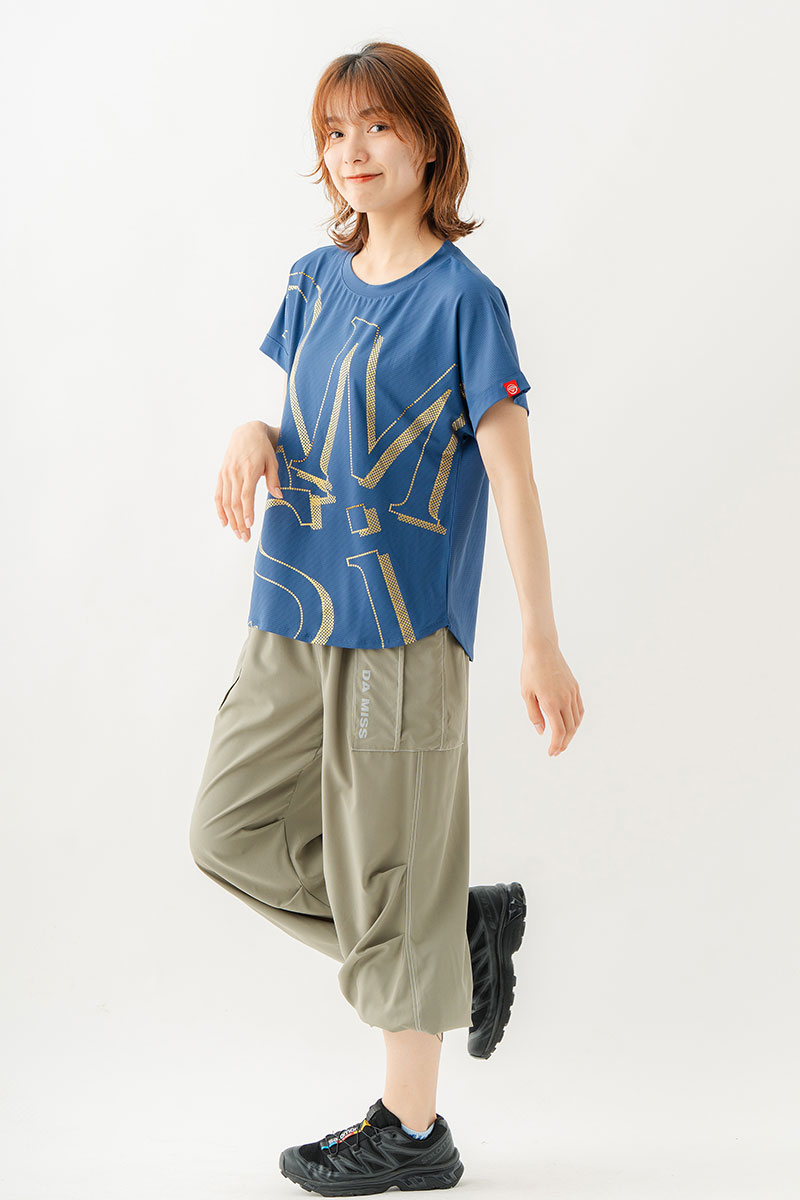 Airyワイドカーゴパンツ カーキ 1532-1434