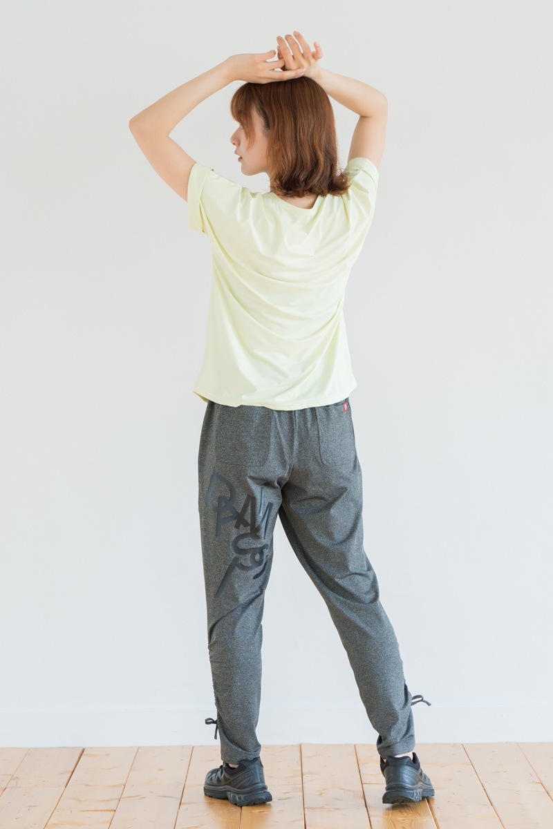 ツイストヘムcoolTシャツ　イエロー　1534-1436