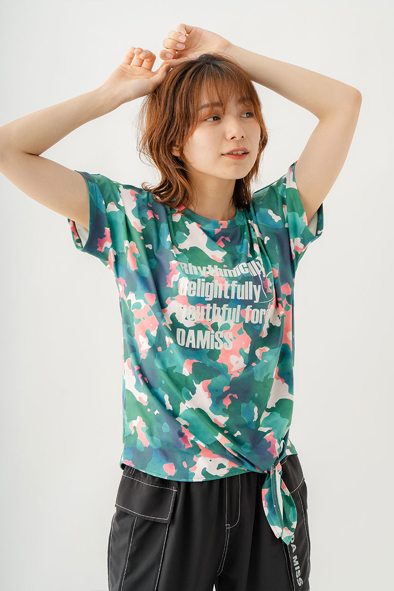 タイヘムカラフルTシャツ　グリーン　1534-1437