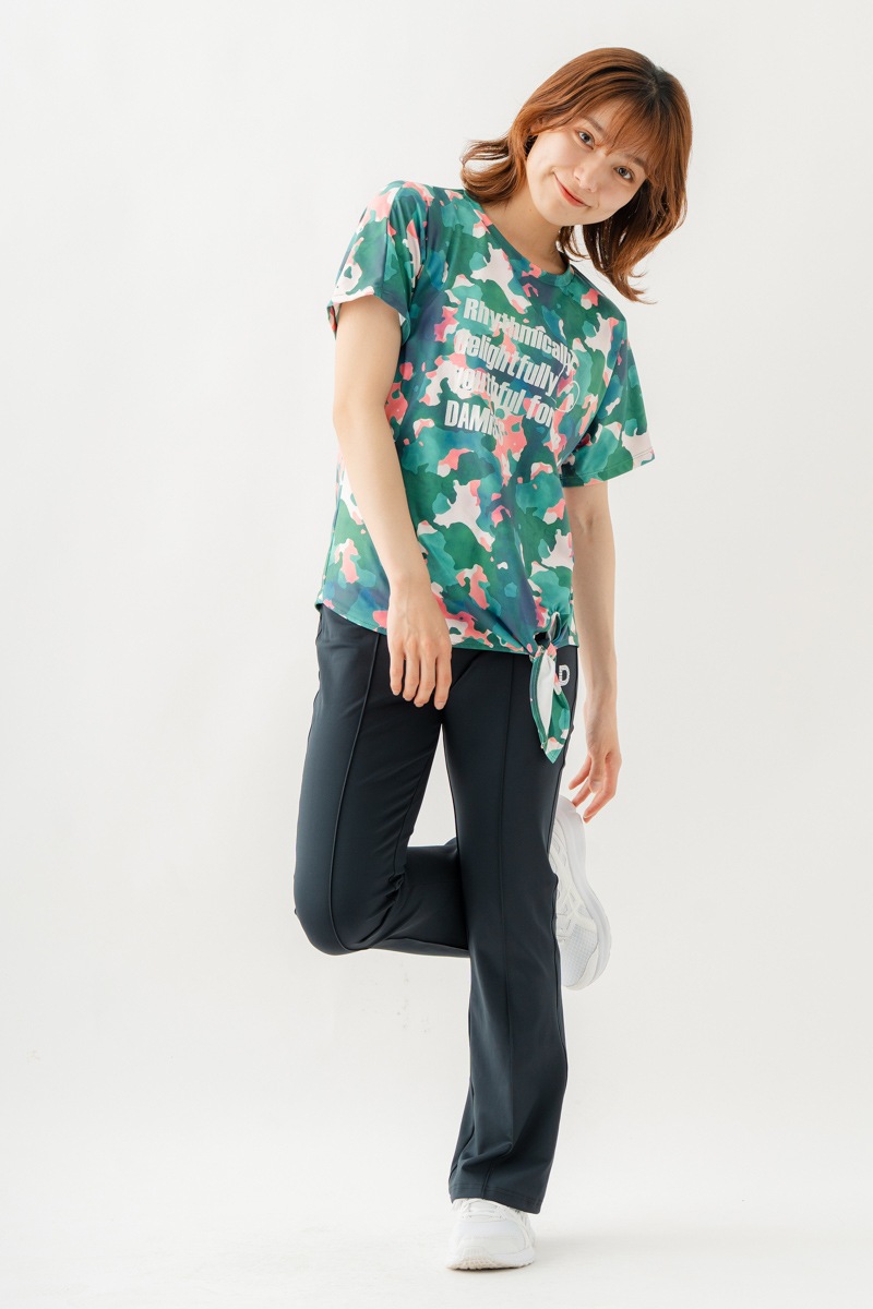 タイヘムカラフルTシャツ　グリーン　1534-1437