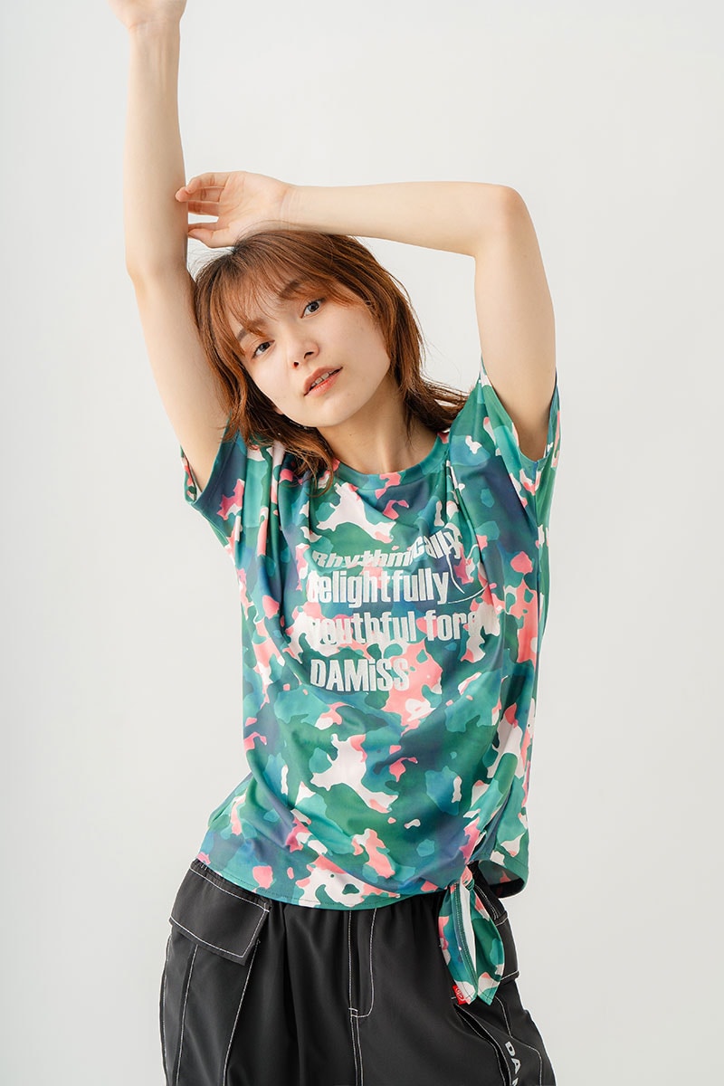 タイヘムカラフルTシャツ　グリーン　1534-1437