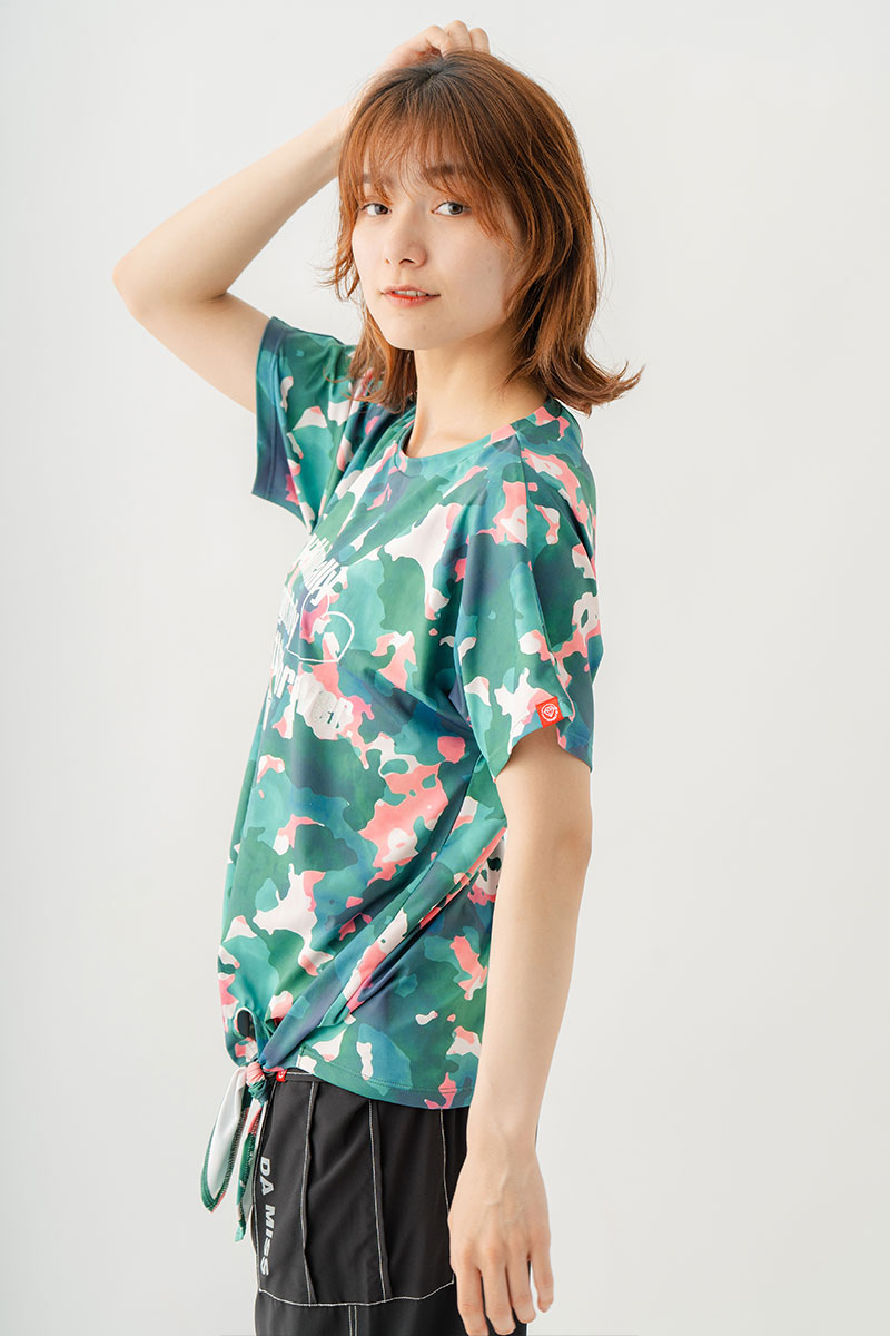 タイヘムカラフルTシャツ　グリーン　1534-1437