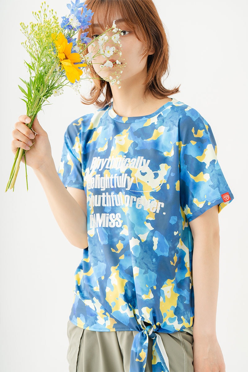 タイヘムカラフルTシャツ　ブルー　1534-1437