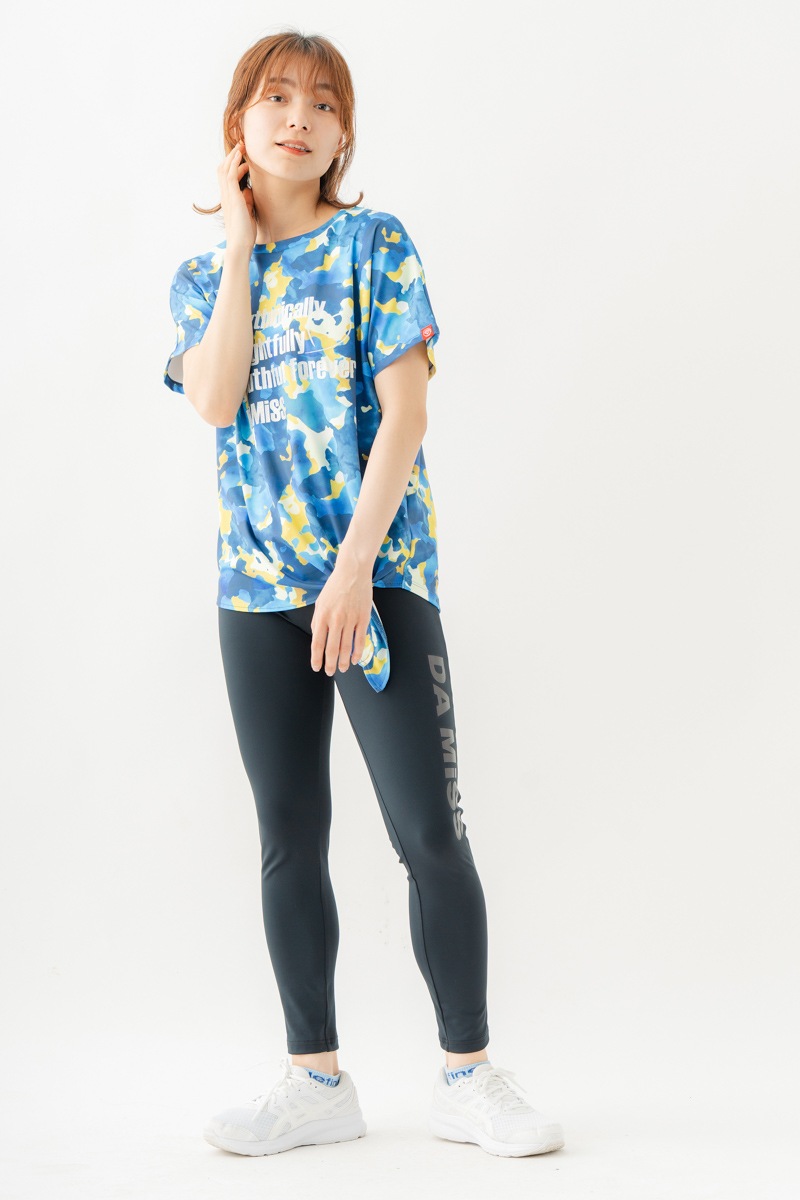 タイヘムカラフルTシャツ　ブルー　1534-1437