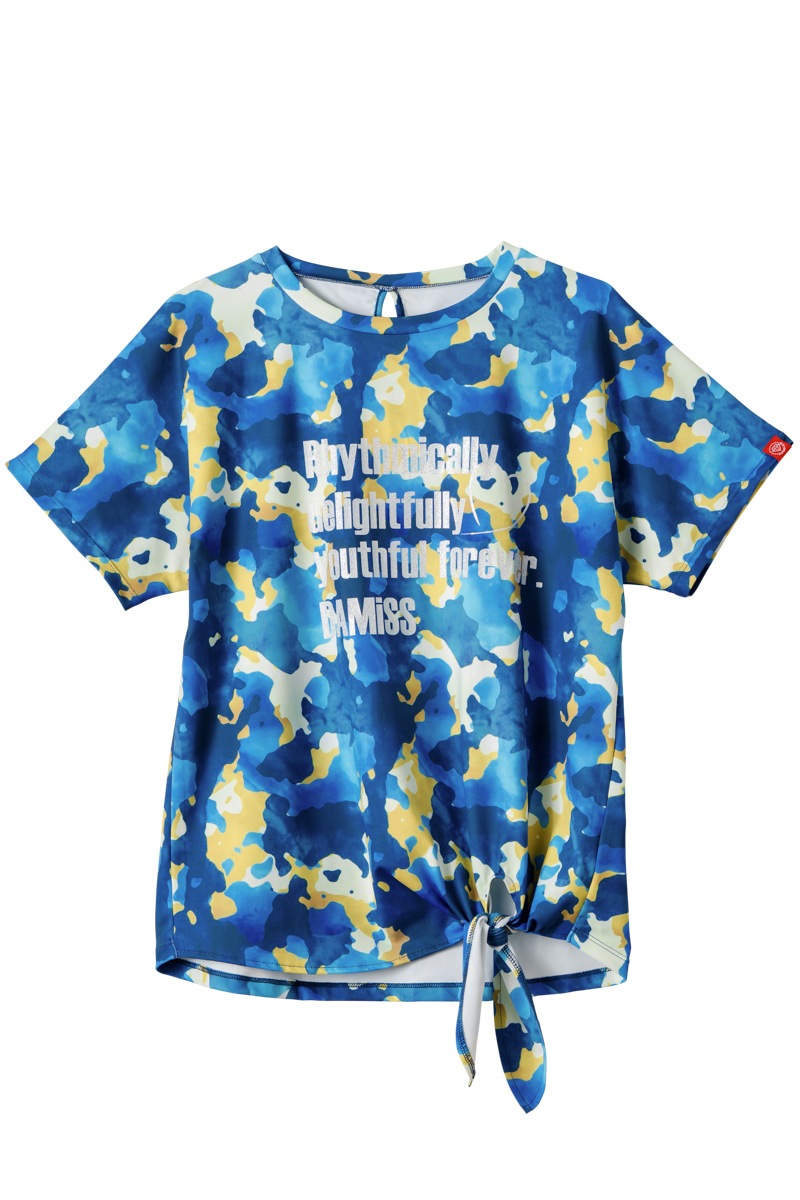 タイヘムカラフルTシャツ　ブルー　1534-1437