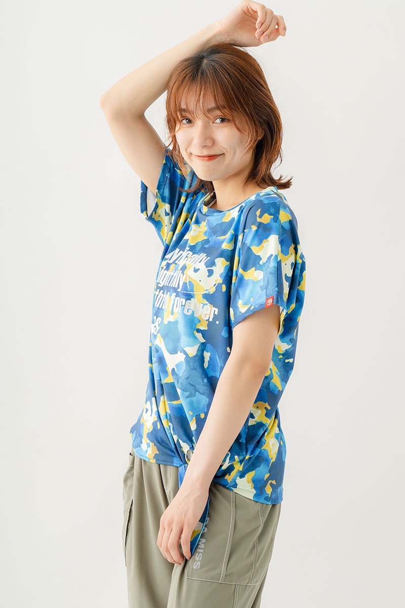 タイヘムカラフルTシャツ　ブルー　1534-1437