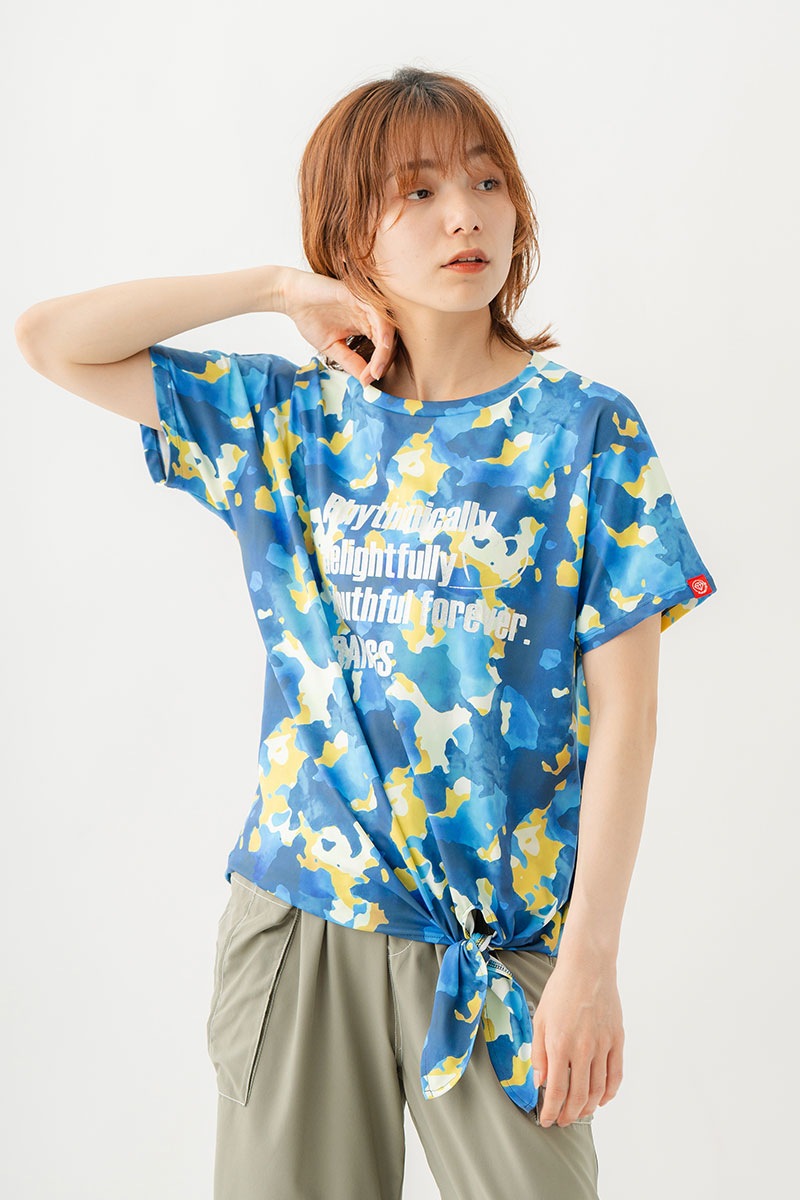 タイヘムカラフルTシャツ　ブルー　1534-1437