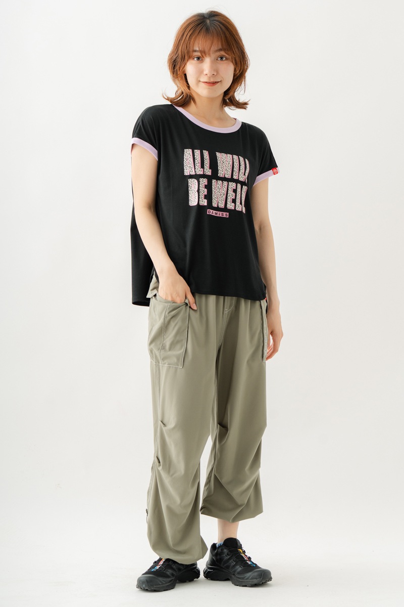 テンセルリンガーTシャツ ブラック 1534-1438