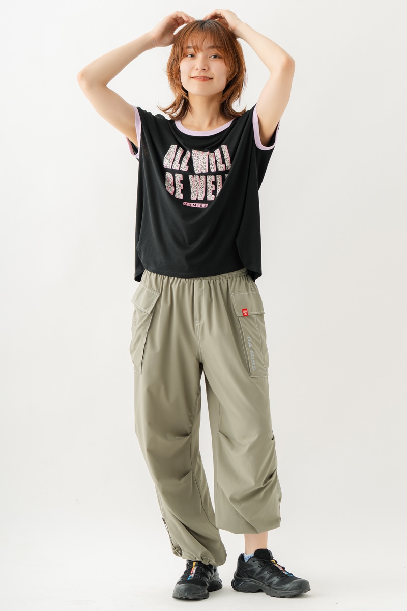 テンセルリンガーTシャツ ブラック 1534-1438