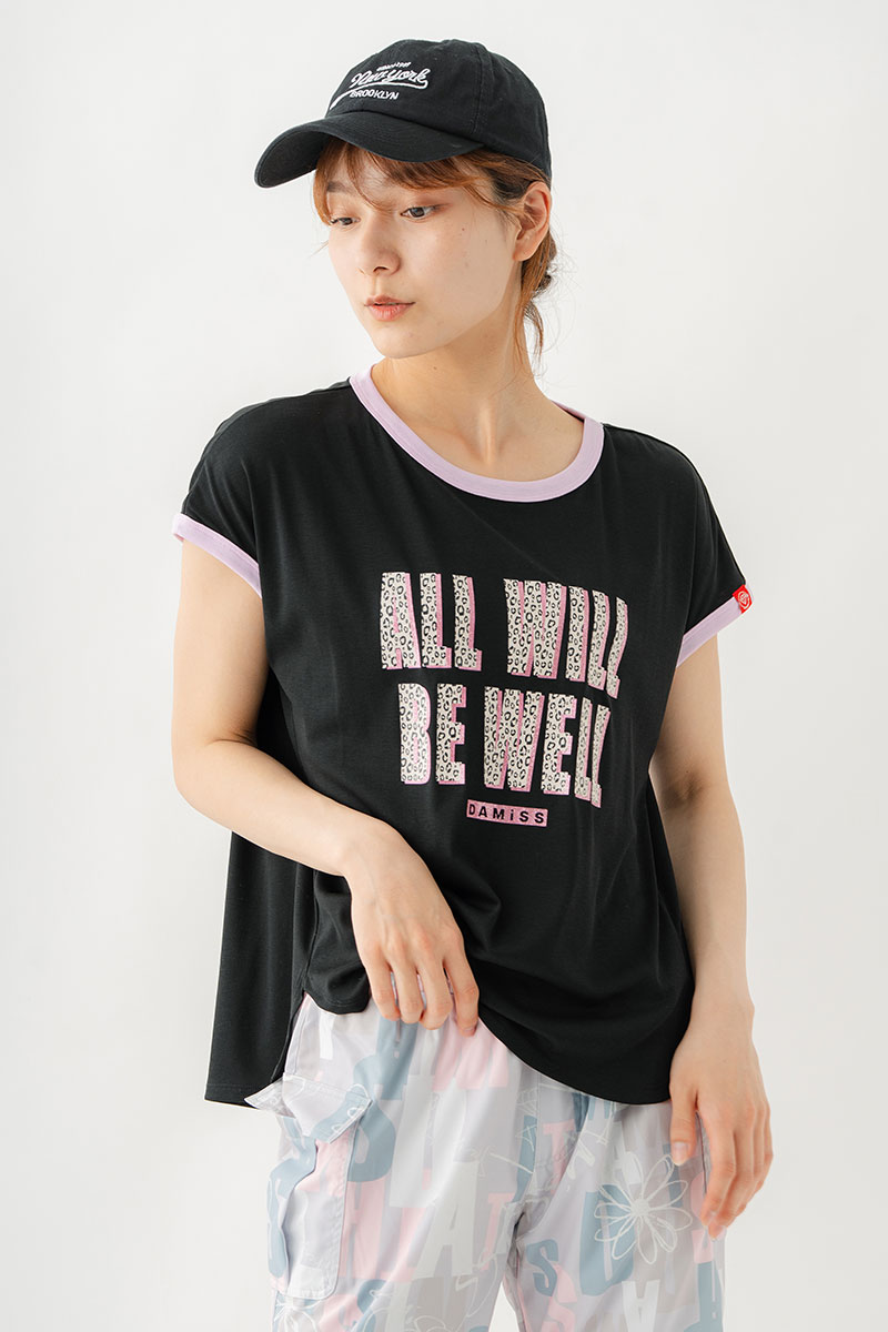 テンセルリンガーTシャツ ブラック 1534-1438