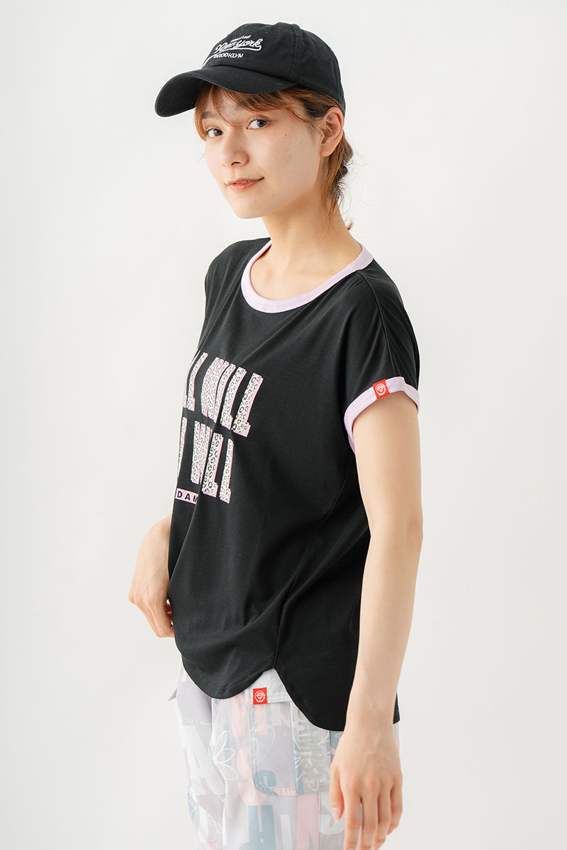 テンセルリンガーTシャツ ブラック 1534-1438