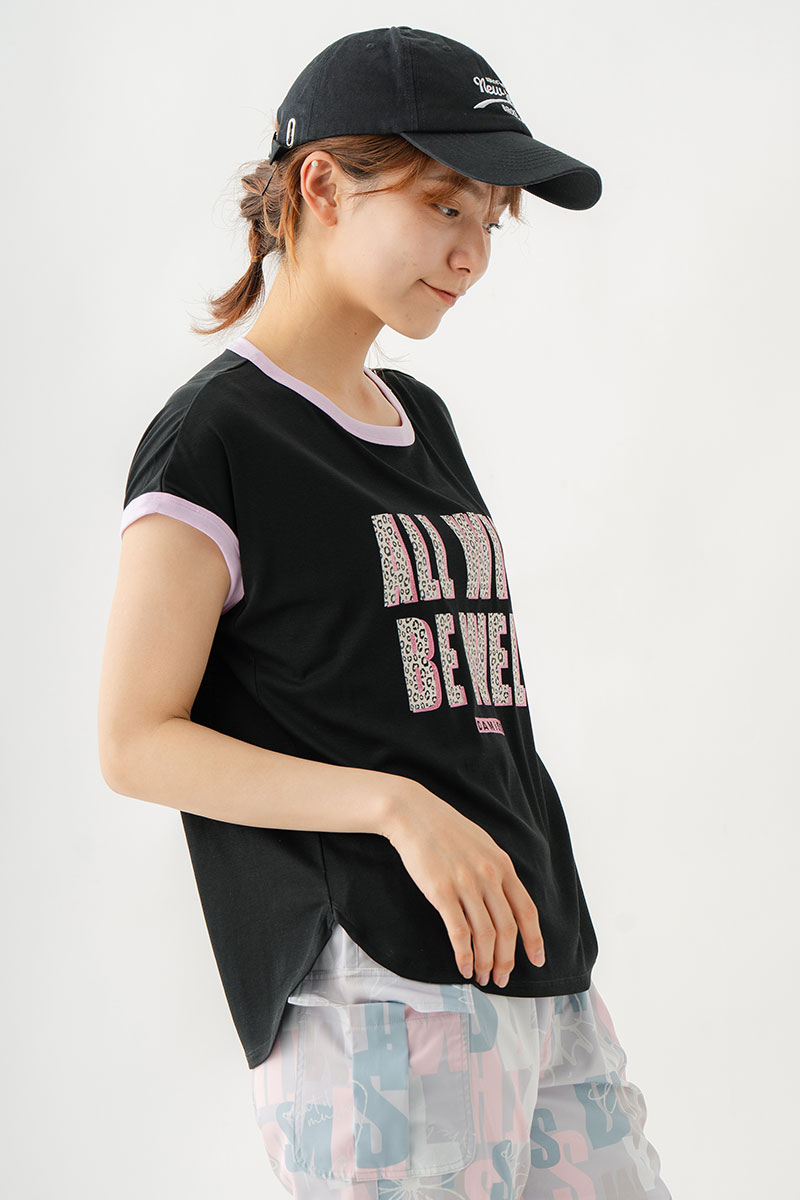 テンセルリンガーTシャツ ブラック 1534-1438