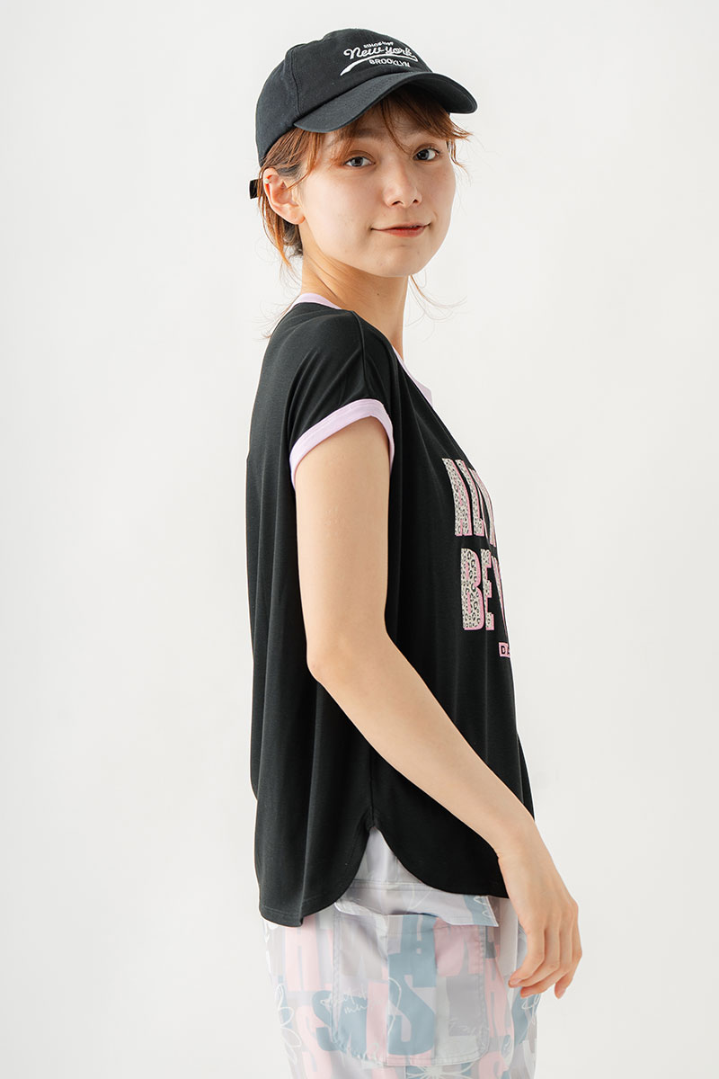 テンセルリンガーTシャツ ブラック 1534-1438