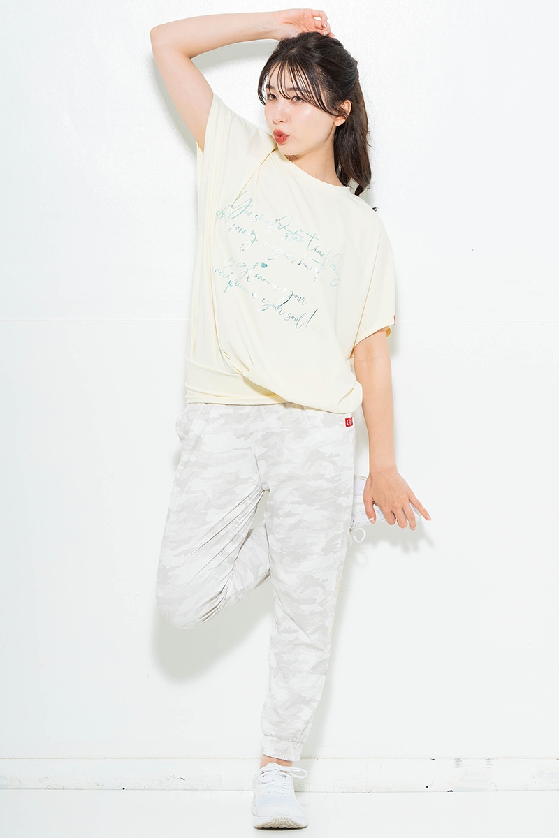 【先行割10%OFF】 バックリボンスプリクトTシャツ アイボリー 1634-1626【6/12まで】