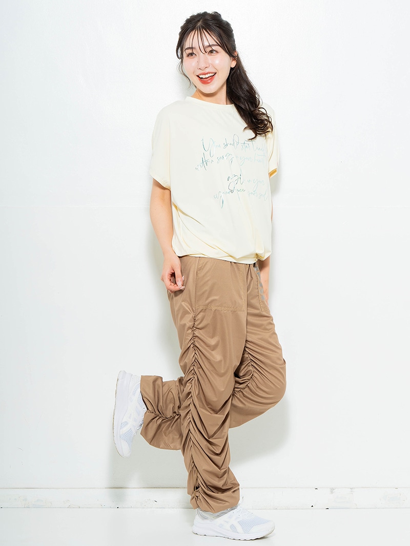 【先行割10%OFF】 バックリボンスプリクトTシャツ アイボリー 1634-1626【6/12まで】