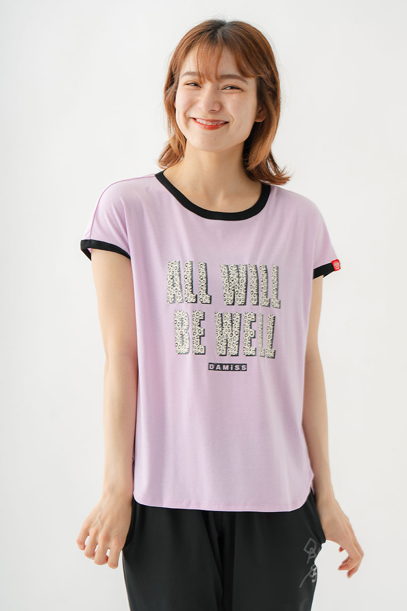 テンセルリンガーTシャツ　ピンク　1534-1438