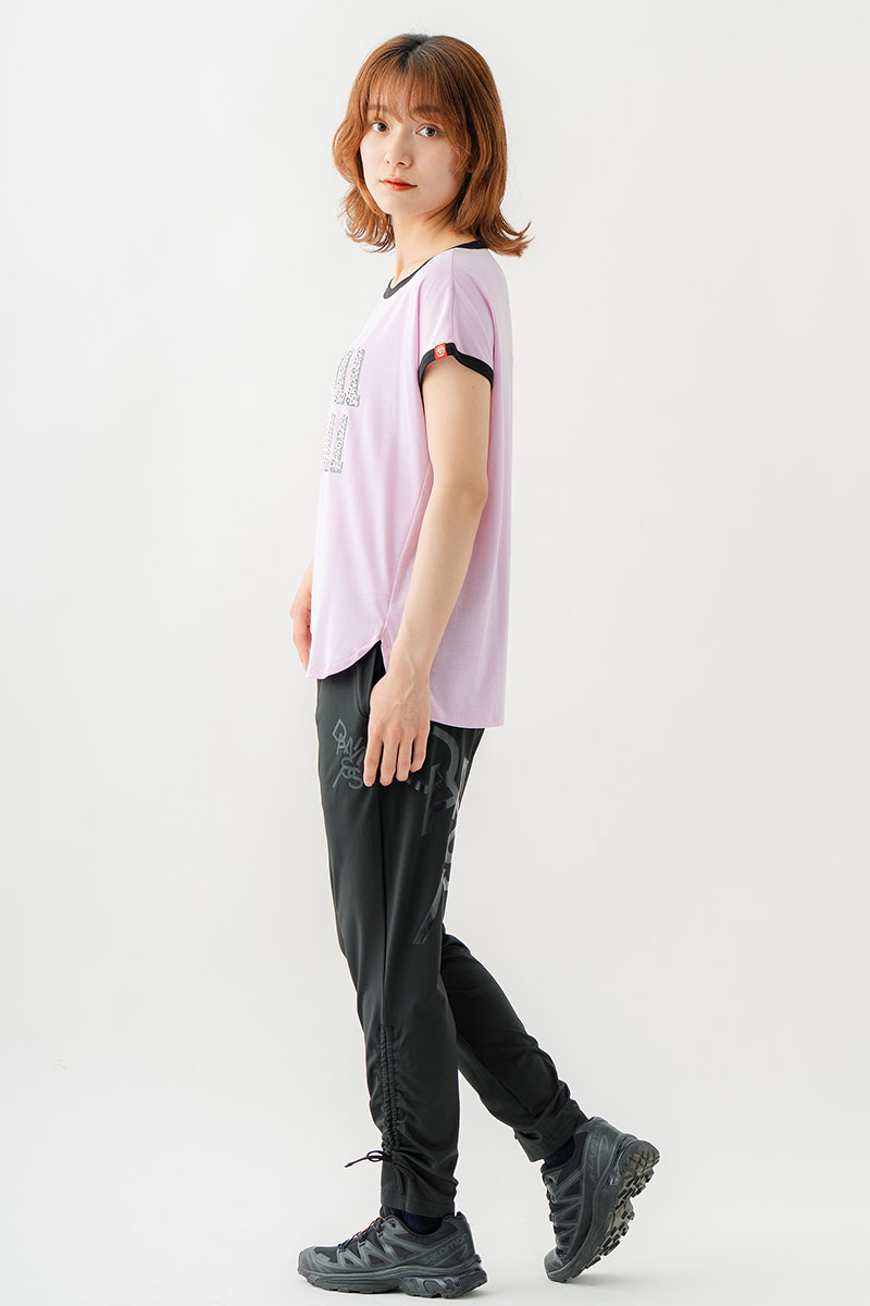 テンセルリンガーTシャツ　ピンク　1534-1438