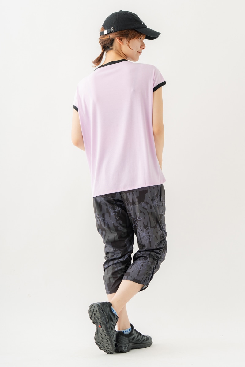 テンセルリンガーTシャツ　ピンク　1534-1438