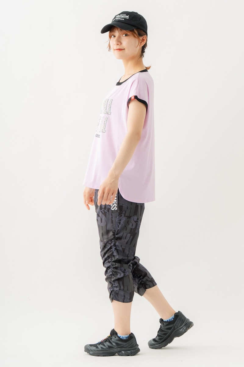 テンセルリンガーTシャツ　ピンク　1534-1438