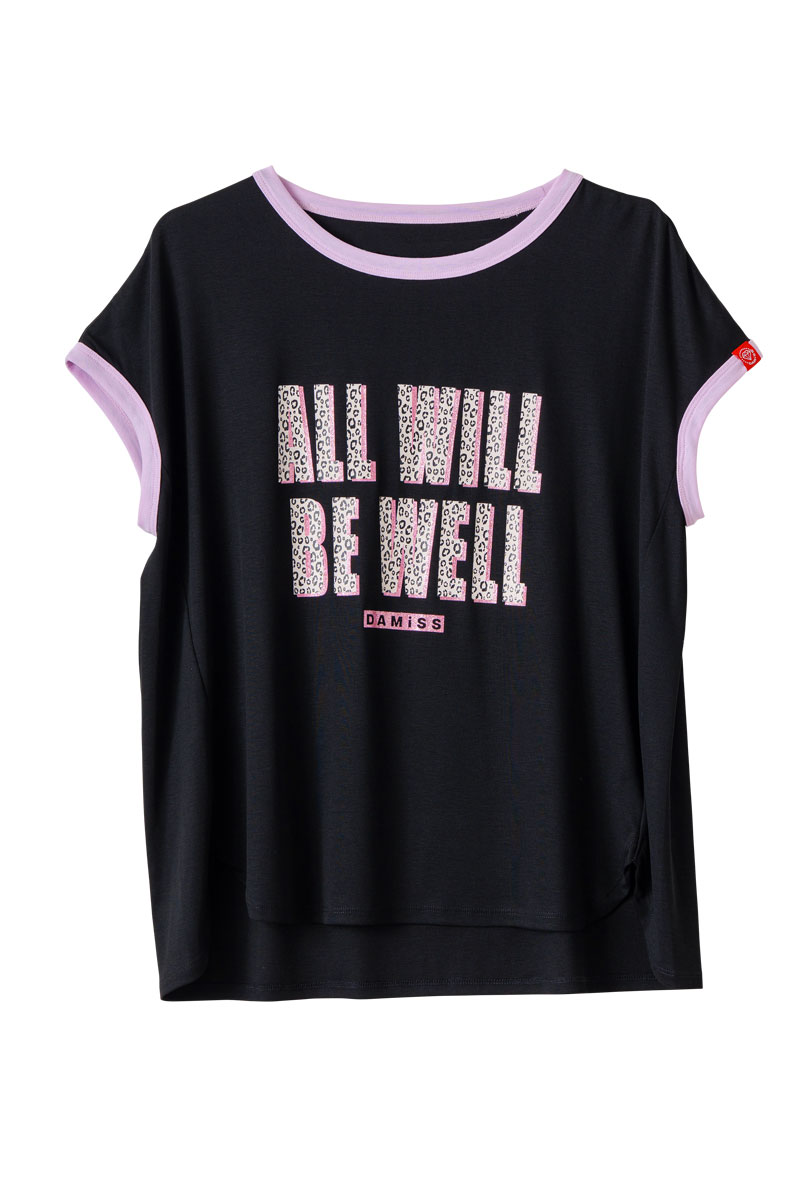 テンセルリンガーTシャツ　ピンク　1534-1438